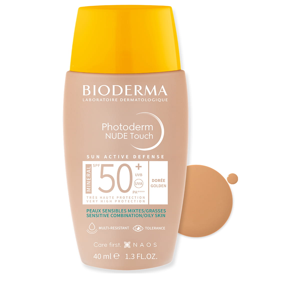 Nude Touch SPF 50+ Teinte Dorée