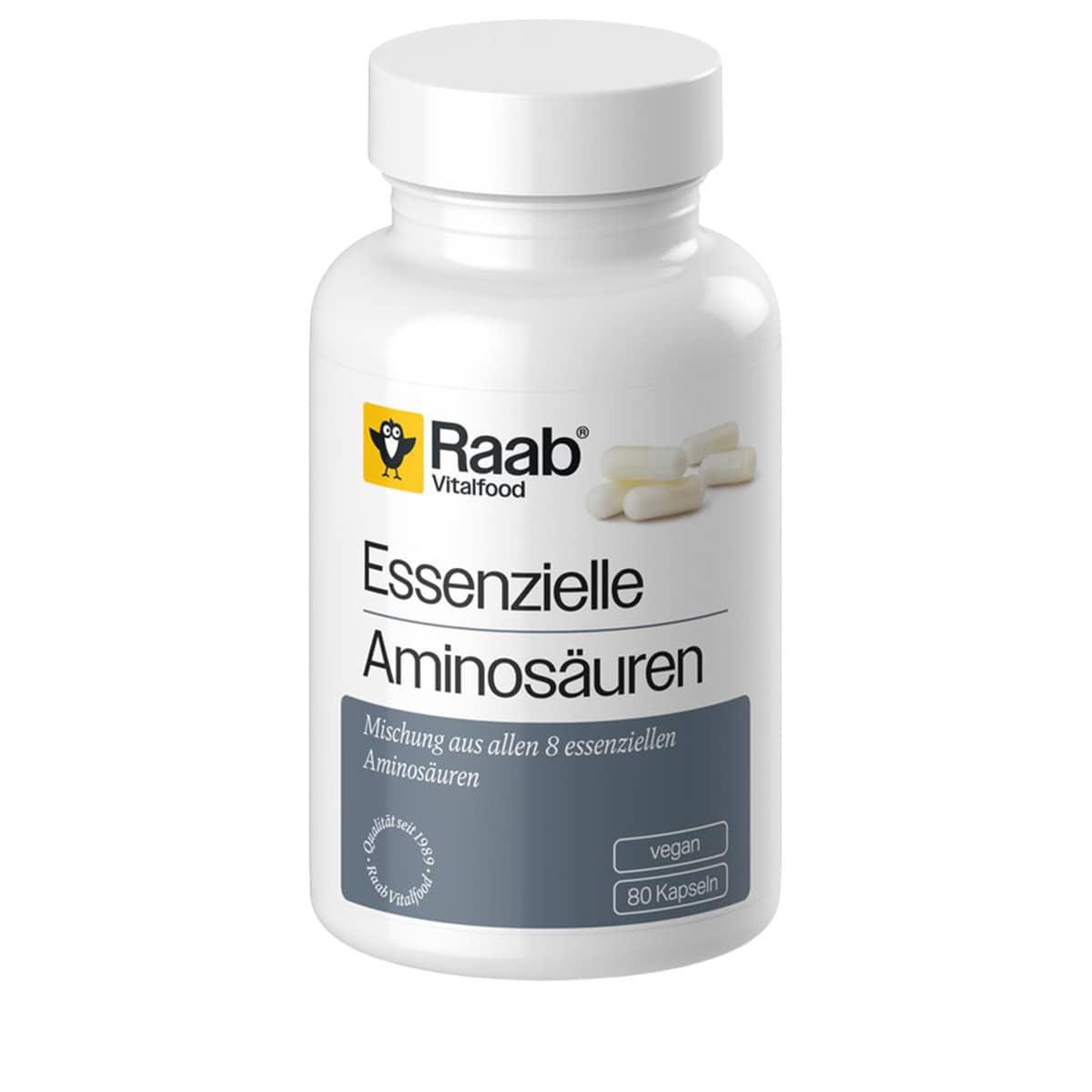 Capsules d’acides aminés essentiels