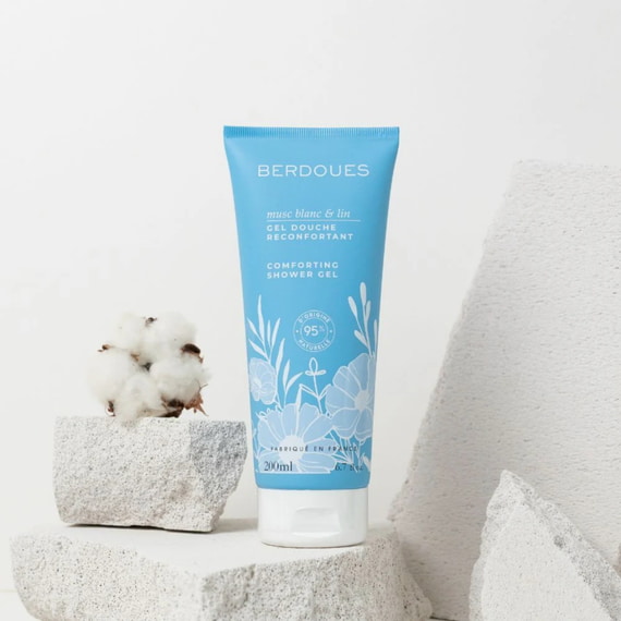 Musc Blanc & Lin Comforting Shower Gel