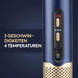 Warmluftbürste Air Wand Blau/Gold AS6550CHE