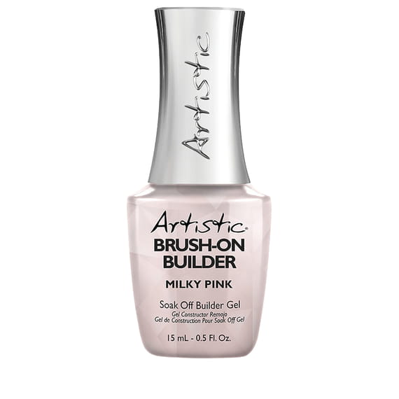 Brush-On Builder Milky Pink