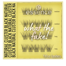 What The Fake! False Lashes - 06 Natural Cluster Black