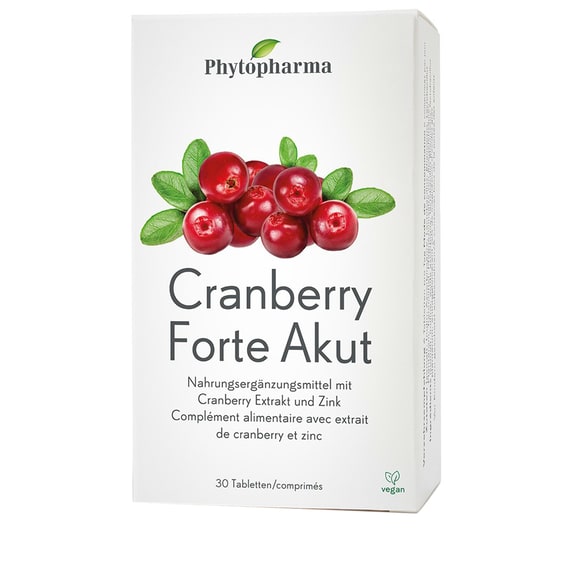 Cranberry Forte Akut Tabletten – 30 Stk.