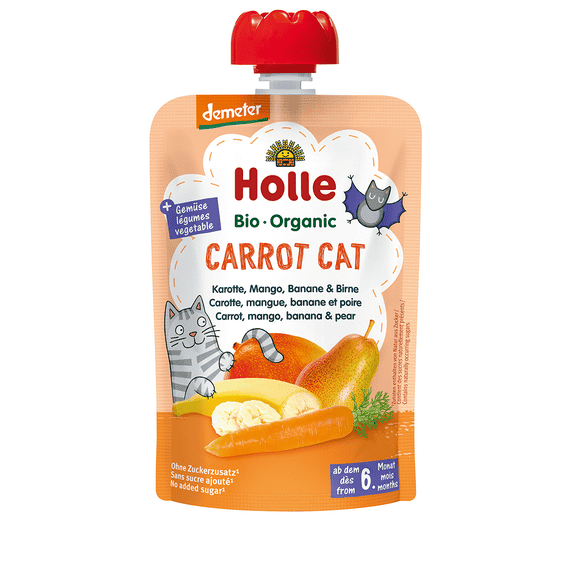 Carrot Cat - Carrot, Mango, Banana & Pear