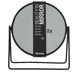 Make-up Mirror - black, x1 and x5