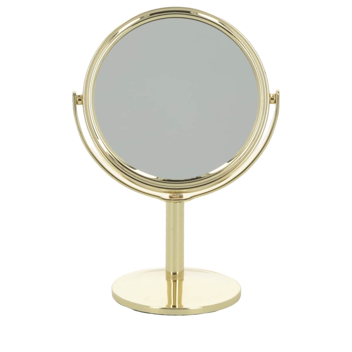 Mini Miroir Sur Pied – Doré, x1 & x2