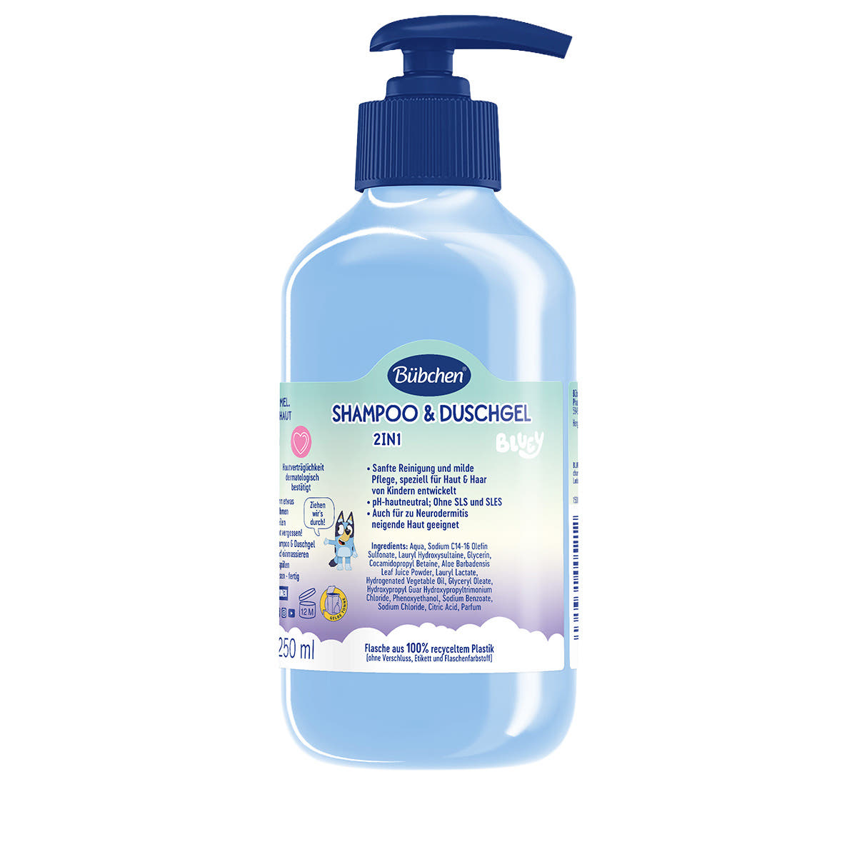Shampoo e gel doccia Bluey