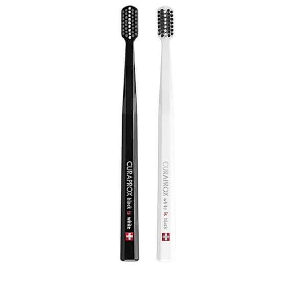 Spazzolini bianco/nero - 2 pz.