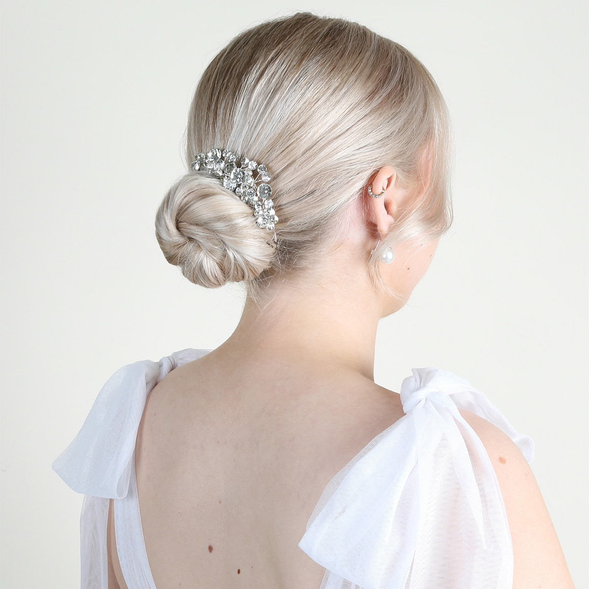 Peigne À Cheveux Avec Strass