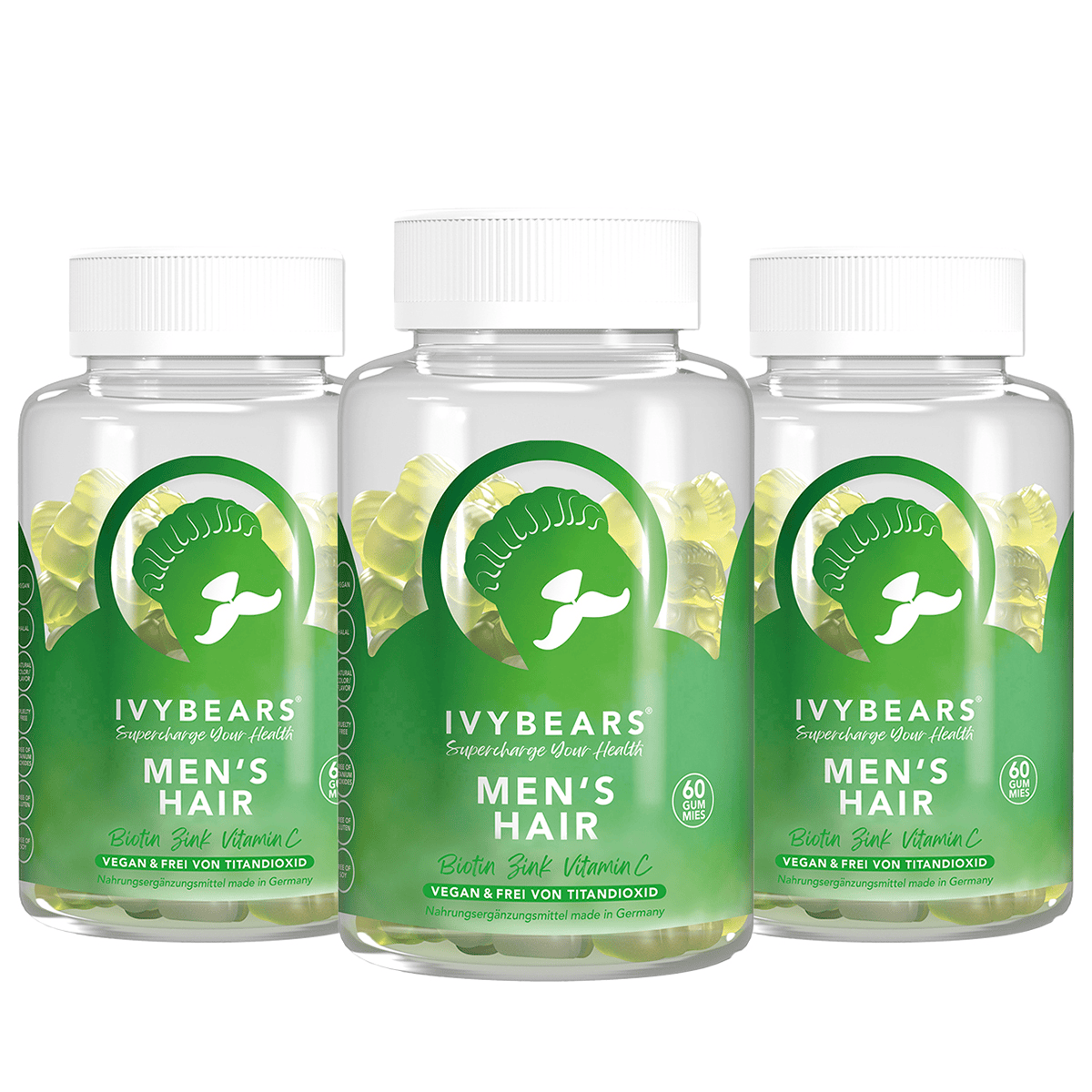 3 Monatspackung Haarvitamine für Männer