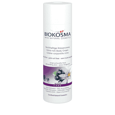 Crème corporelle riche, sans huile de palm edelweiss BIO & baies d'aronia BIO