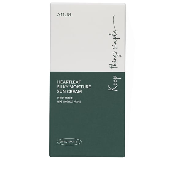 Heartleaf Silky Moisture Sun Cream