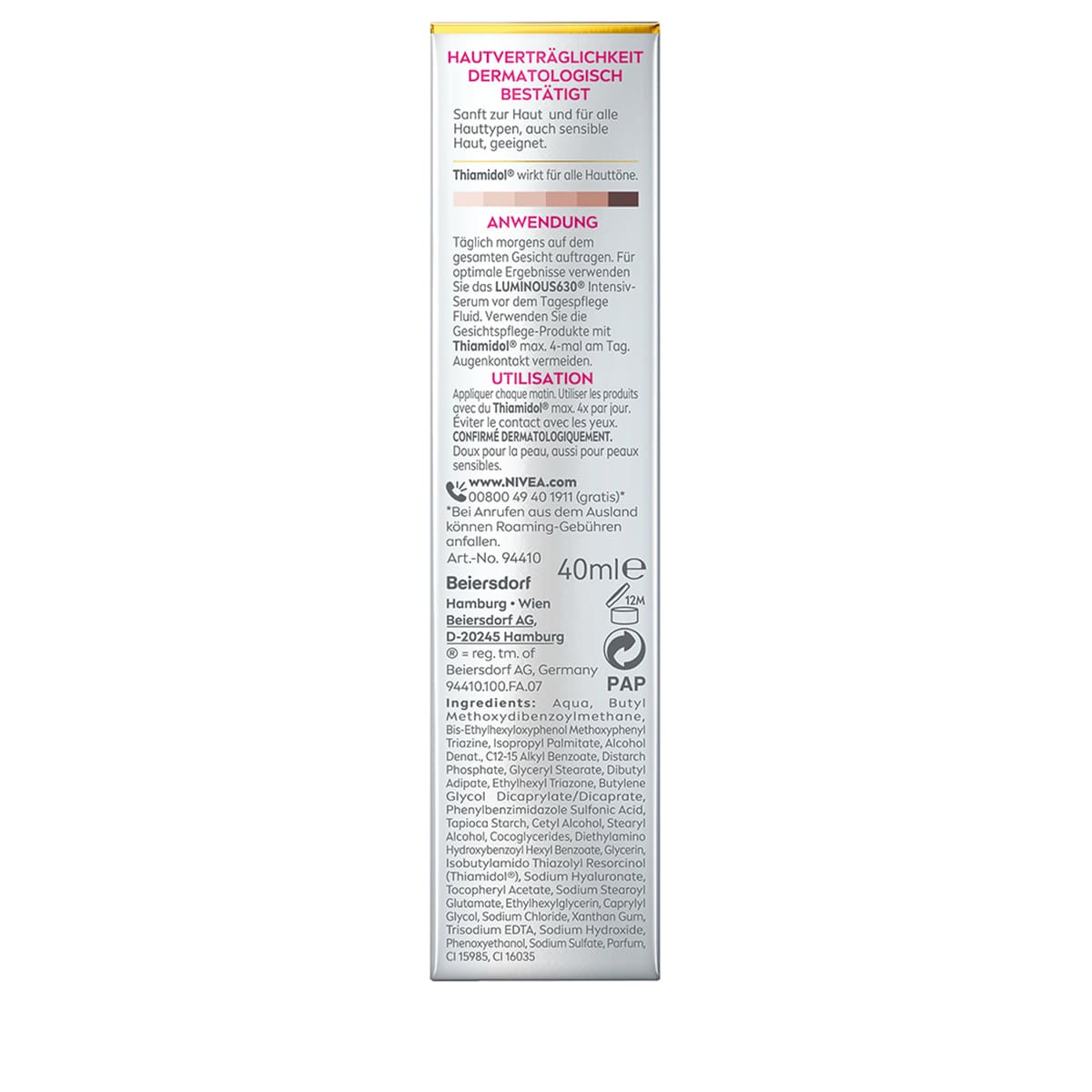 Anti-Pigmentflecken Tagespflege Fluid LSF 50