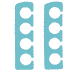 Toe separator 2 pcs.