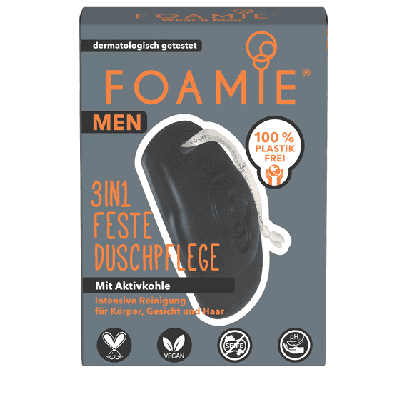 3in1 Solid Shower Care - What a Man