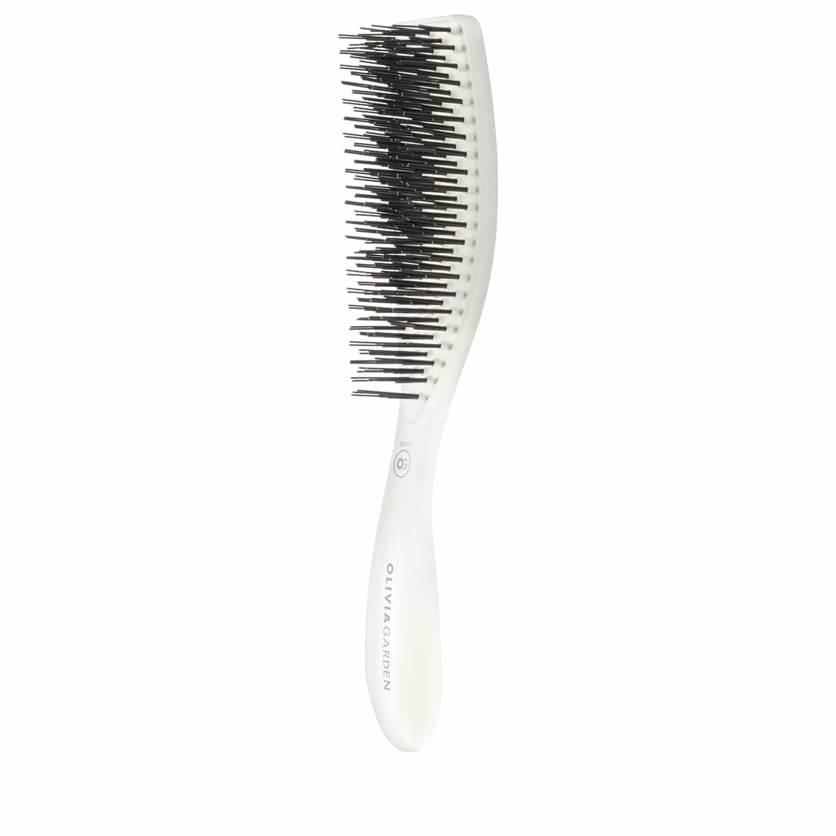 Essential Style Wet Fine Hair Bristles Ice White