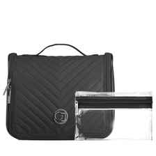 Trousse De Toilette Avec Fonction Suspendue - Noir