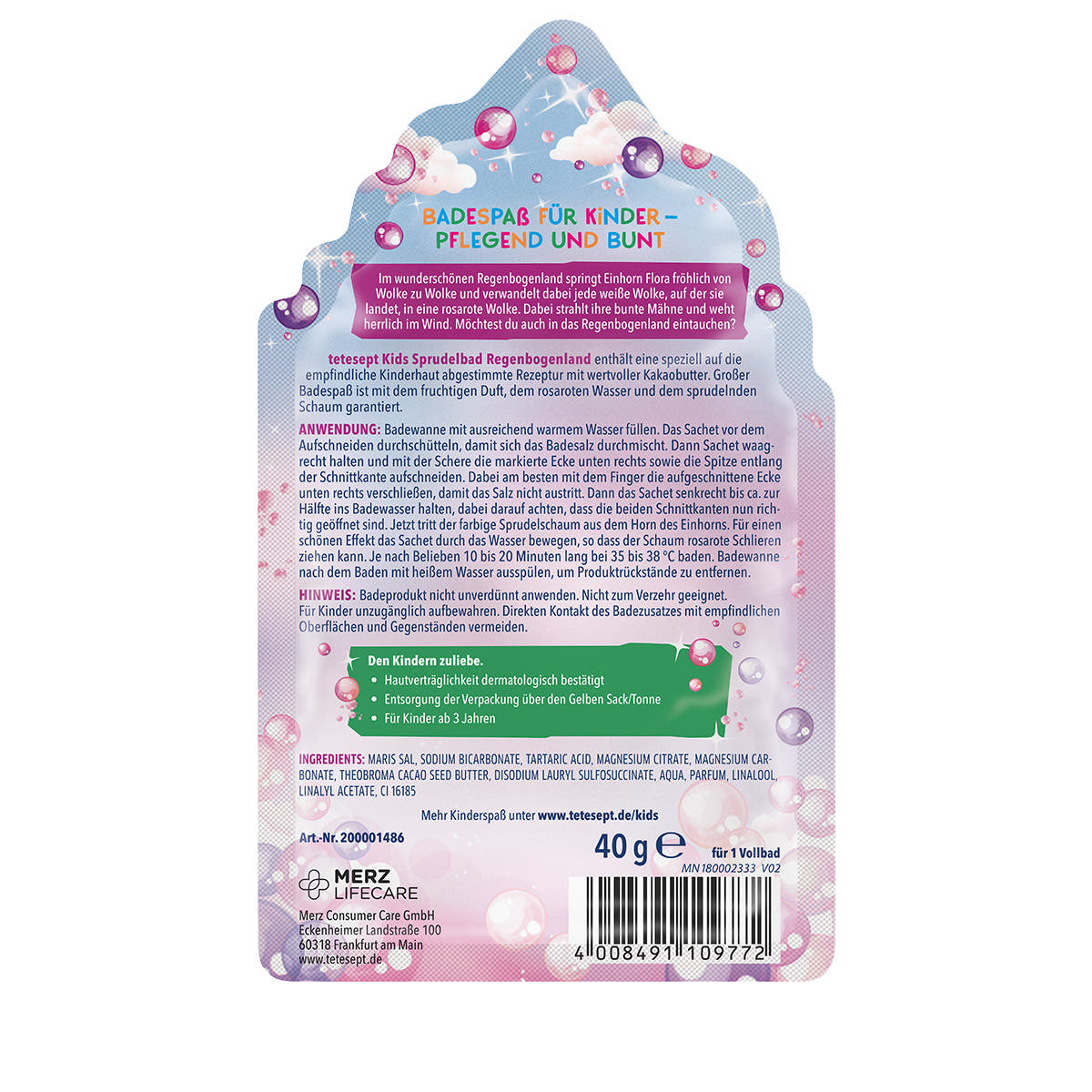 Bubble Bath Rainbow Land
