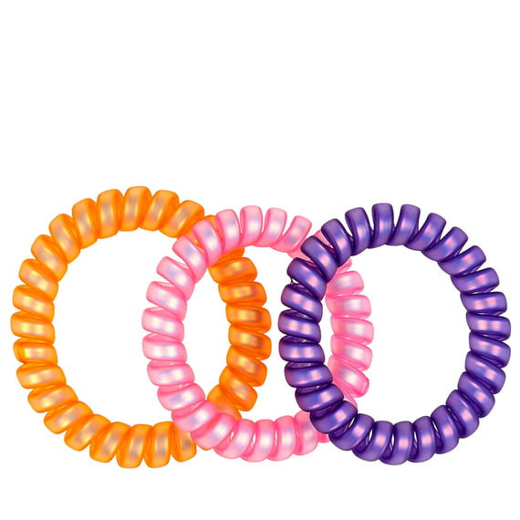 Beatricia Hair Tie Spirales – Orange, Pink, Purple