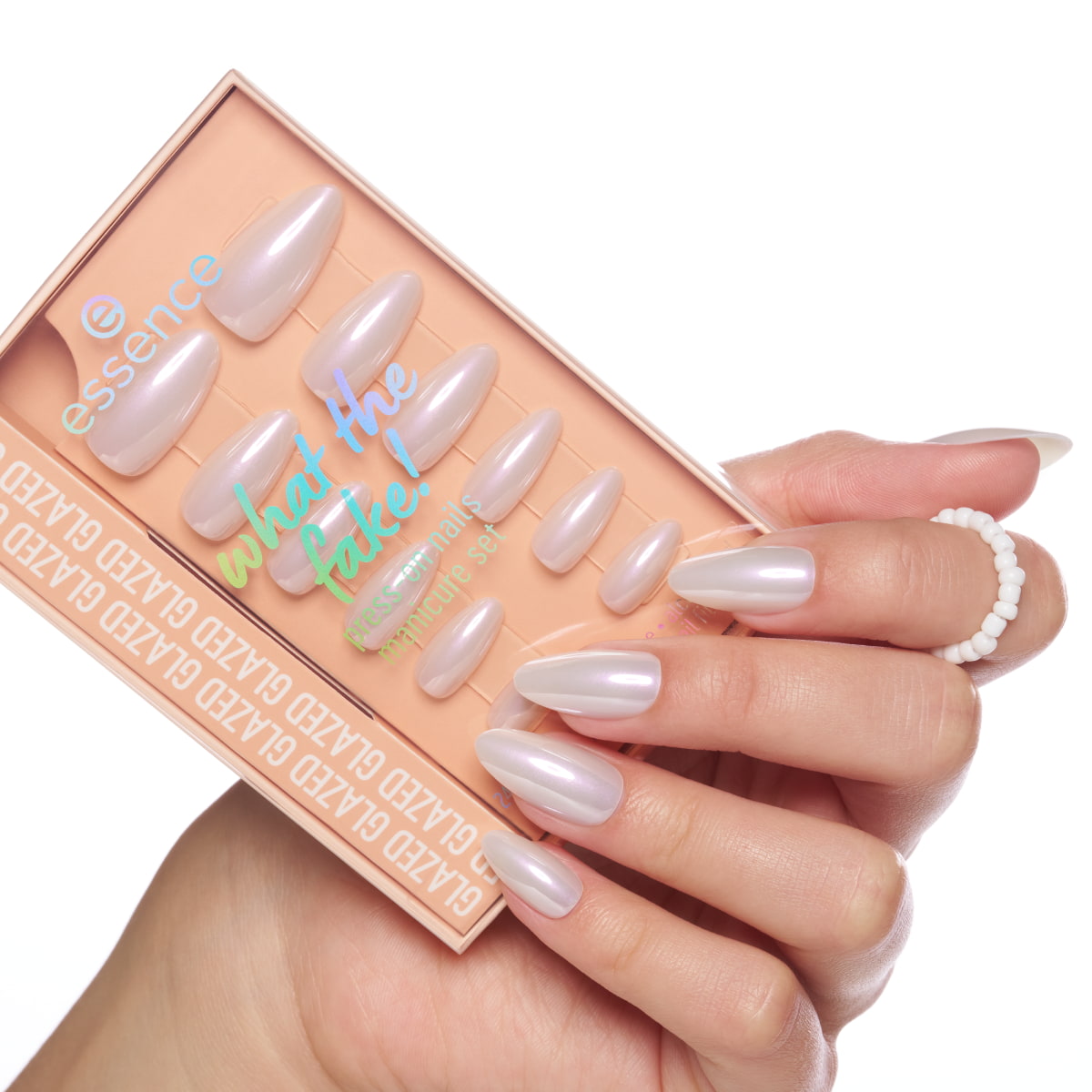 Press-On Nails Manicure Set - 01 Glazed