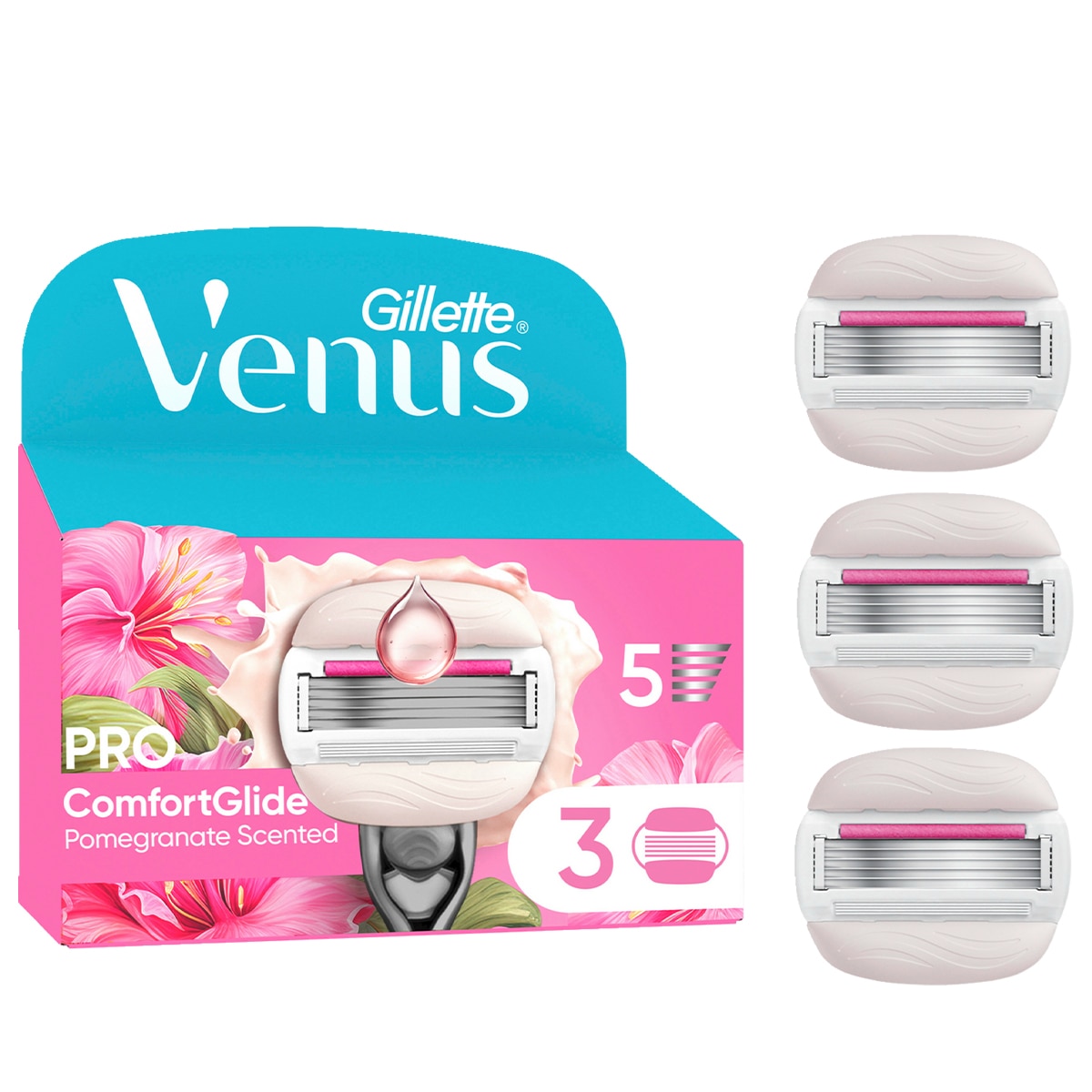 Pro Comfortglide Tropical Systemklingen 3er Set