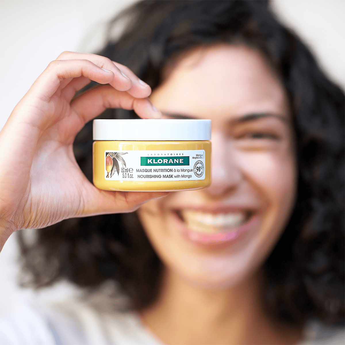 Nourishing Hair Mask for Dry Hair with Mango