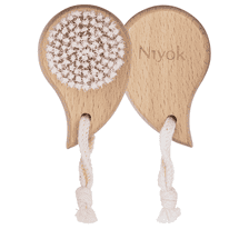 Spazzola viso in legno