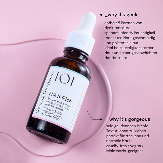101 HA 5 Rich - Serum with 5 forms of Hyaluronic acid