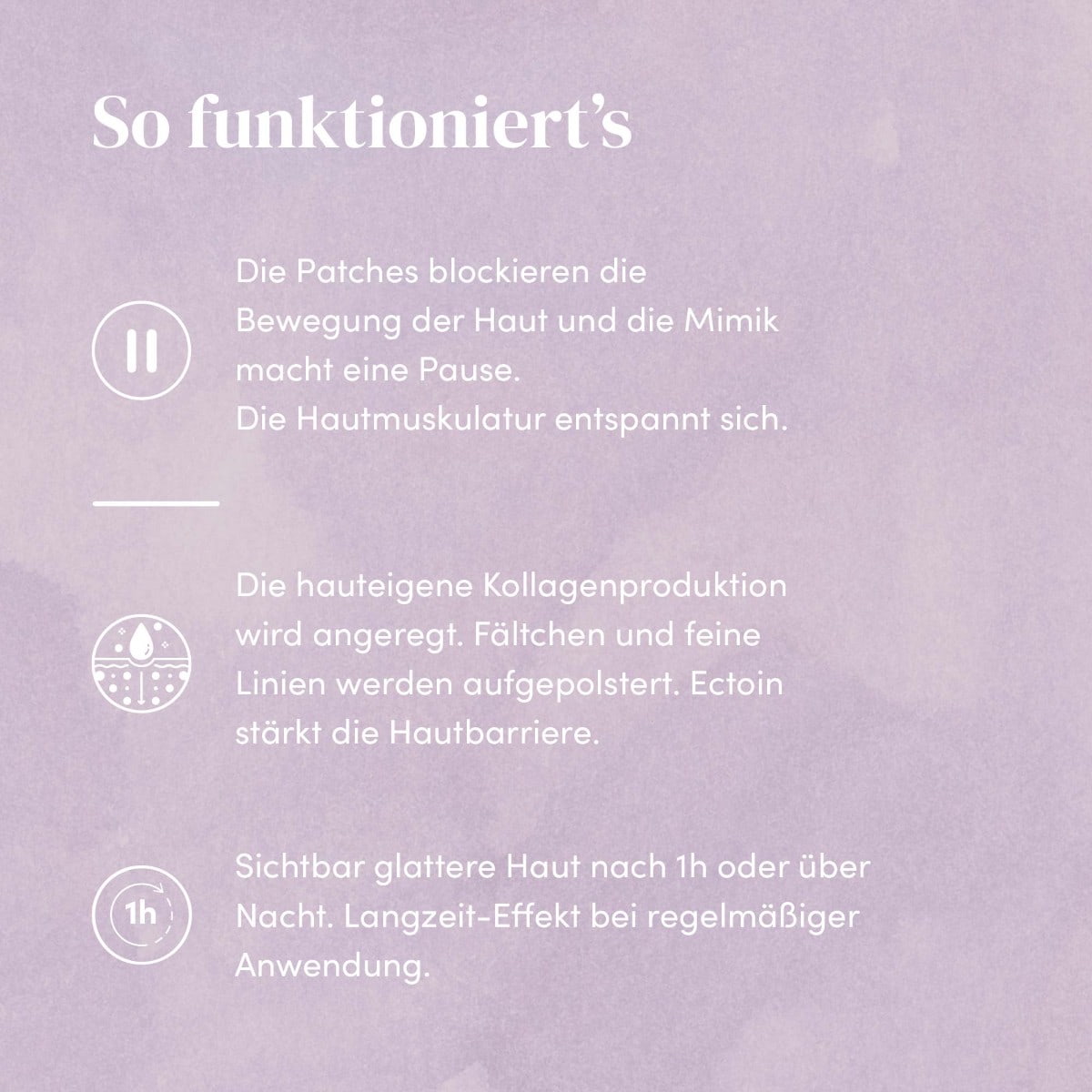 Mund Patches mit Ectoin
