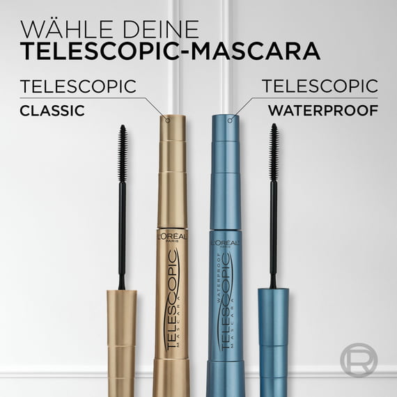 Telescopic Waterproof Mascara Black