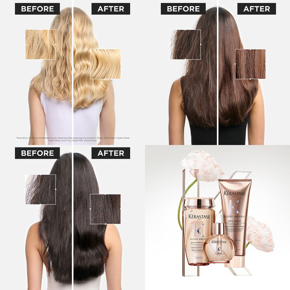 Hair Oil Glaze Drops