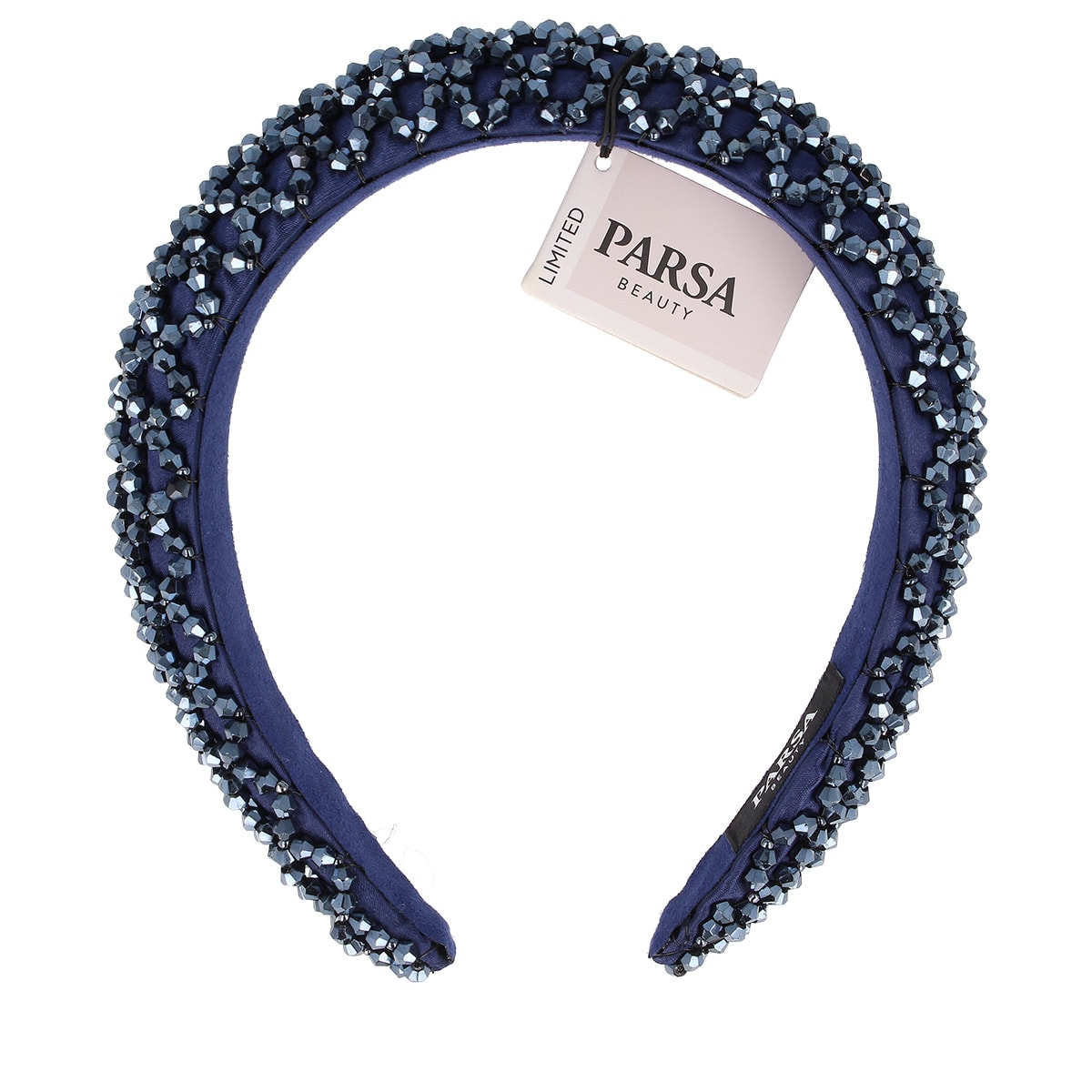 Cerchietto imbottito con strass
