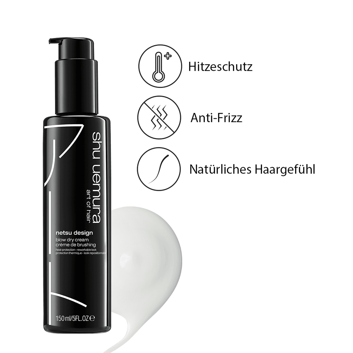 Netsu Design Blow Dry Cream
