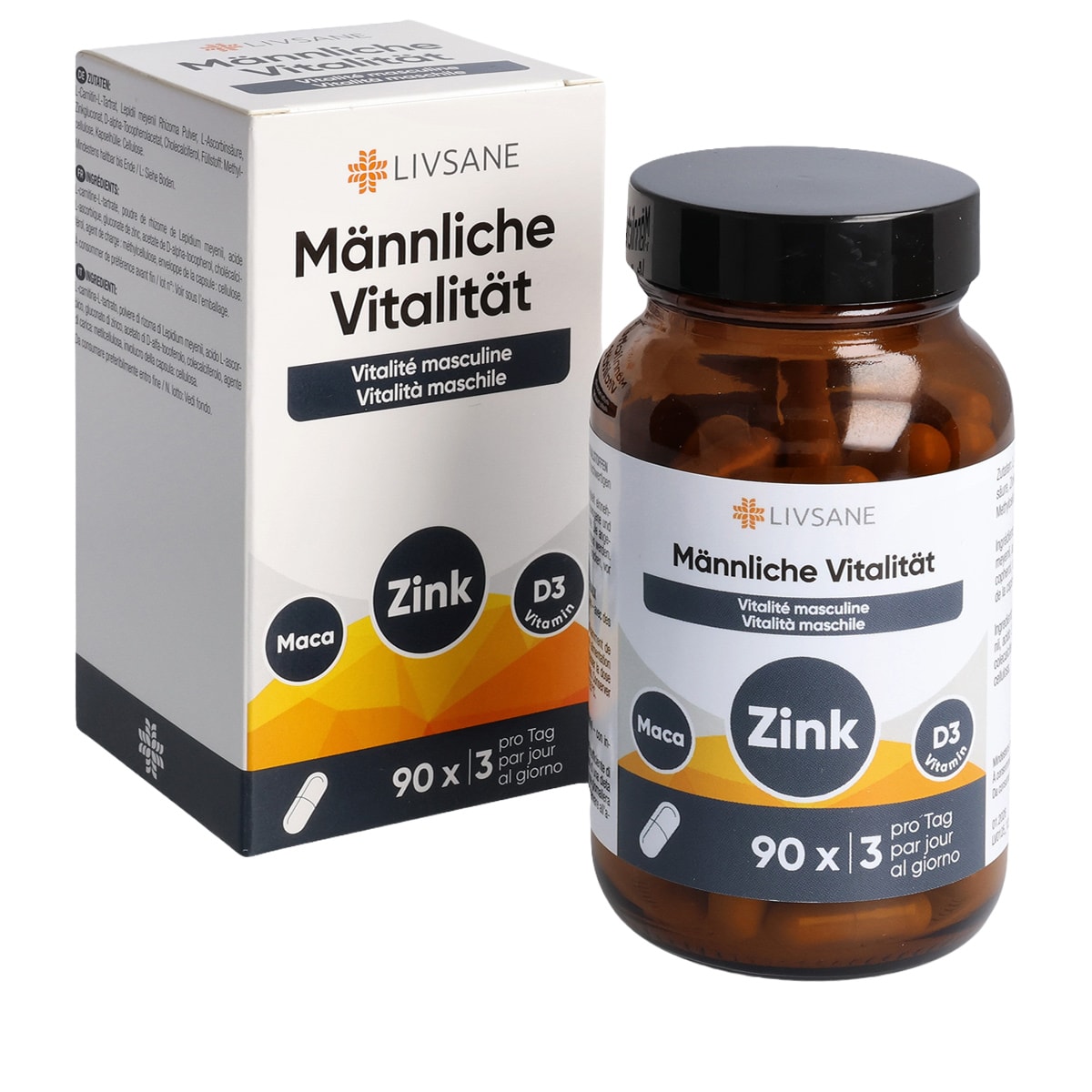 Vitalité masculine - 90 capsules