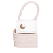 Leather Band Short Bendable two-colored White / Cream