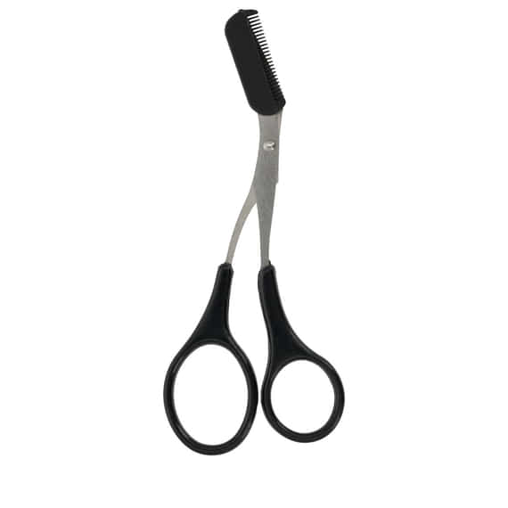 Ciseaux pour sourcils avec peigne