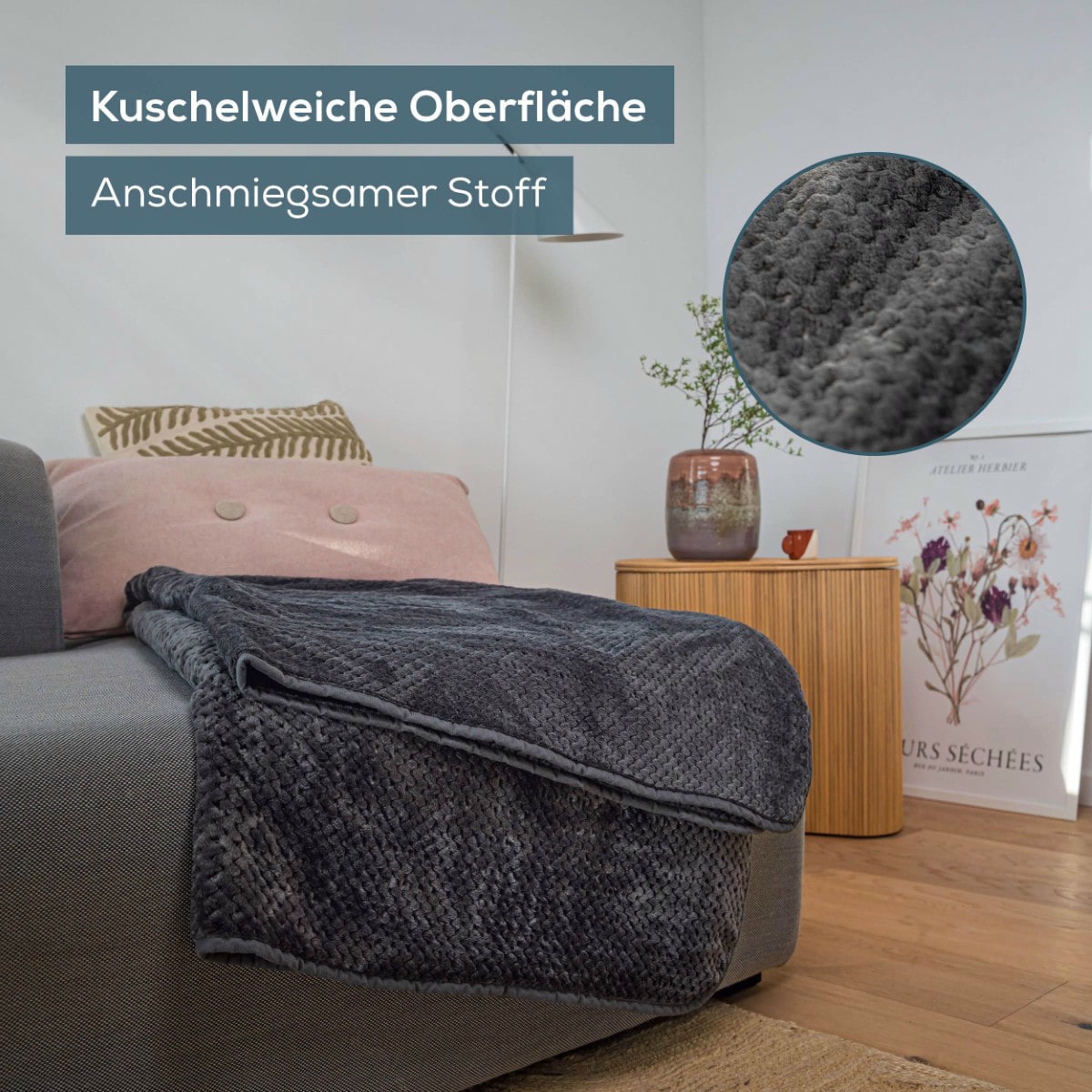 Wärmezudecke HD 65 - Dark Grey