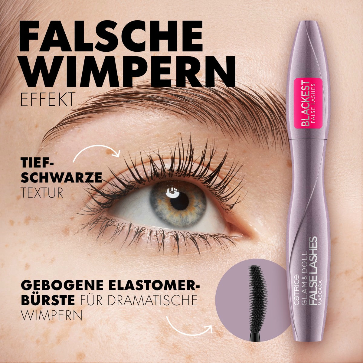 Glam & Doll False Lashes Mascara 010 Black