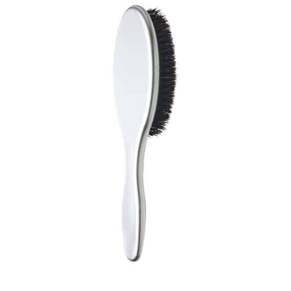 Expert Care Oval Boar Bristles Silver