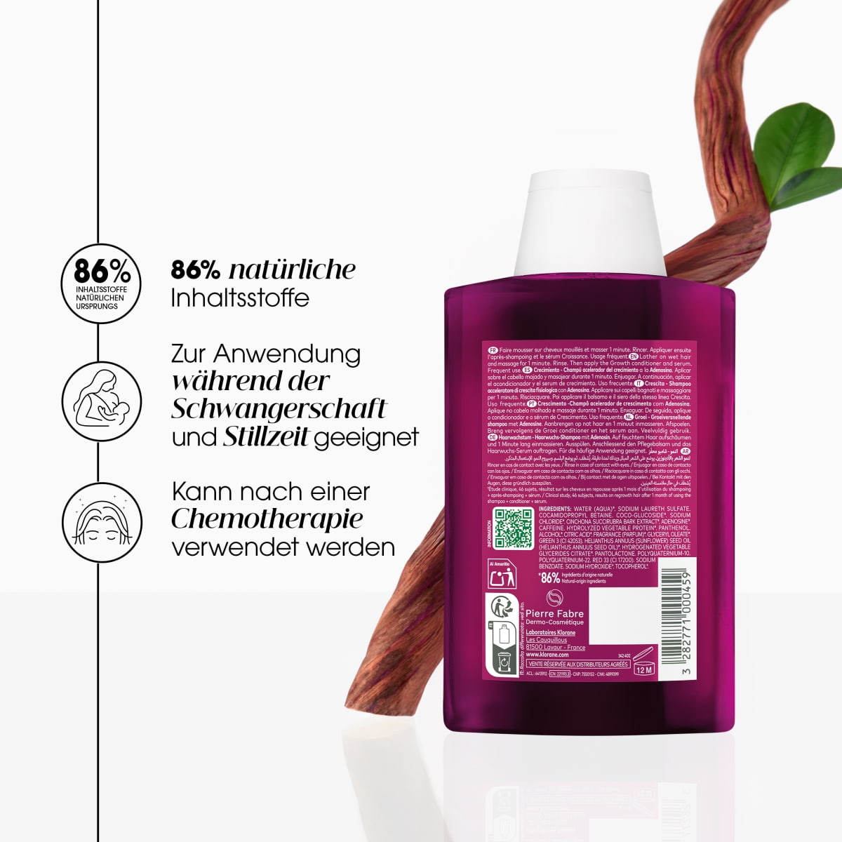 Chinin Haarwuchs-Shampoo
