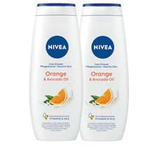 Orange & Avocado Oil Nourishing Shower Gel XL Duo