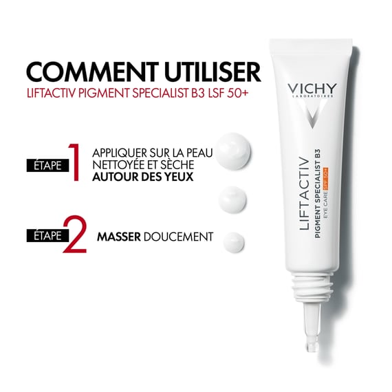 Pigment B3 soin des yeux SPF50+