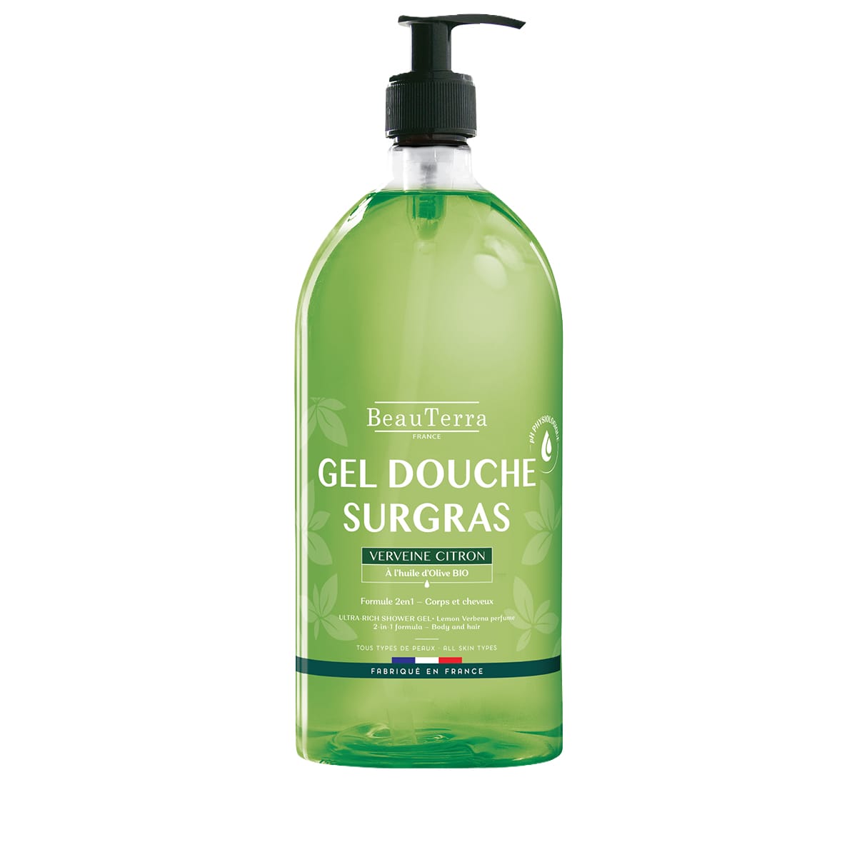 Gel douche nourrissant à la verveine citronnée