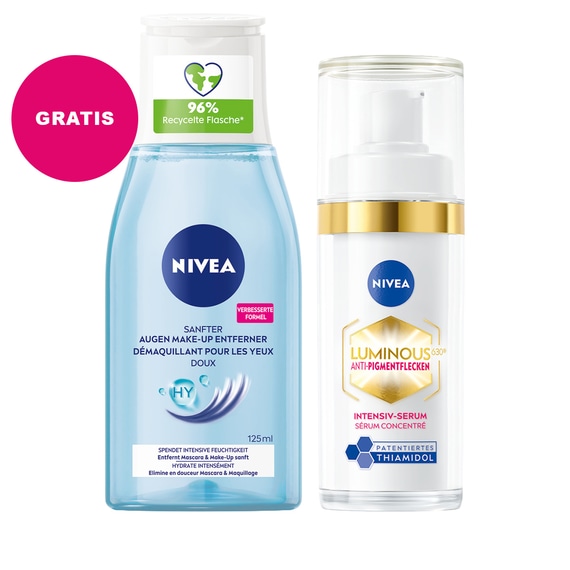 2 für 1: Luminous und gratis Make-Up Entferner