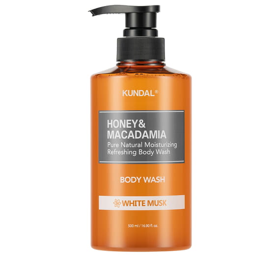 Honey and Macadamia Pure Body Wash - White Musk