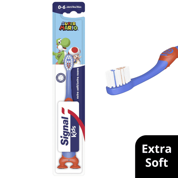 Kids Toothbrush Extra Soft 0–6 Years - 1 Pc.