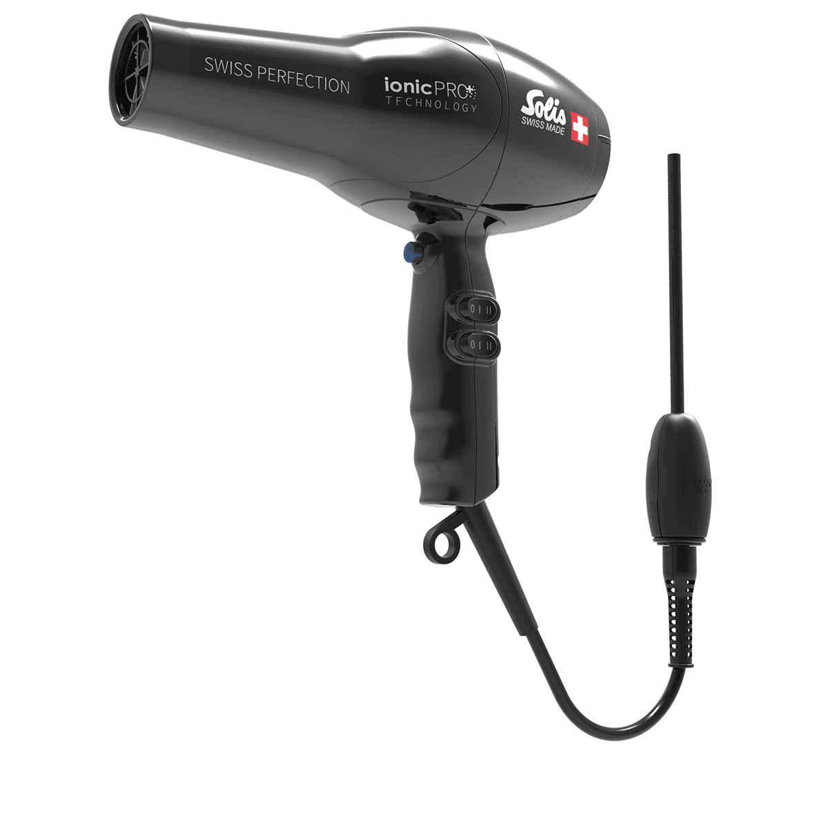Swiss Perfection 360° ionicPro schwarz Typ 440 - Kabellänge 3 m