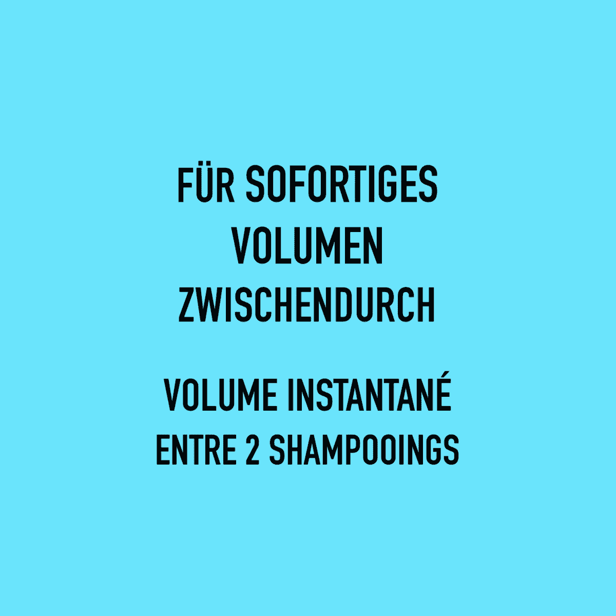 Shampooing sec Extra Volume