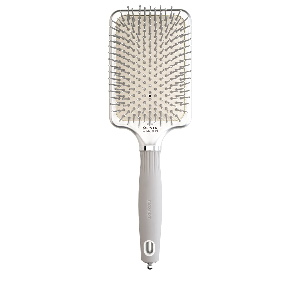 Expert Care Rectangular Nylon Bristles Silver L