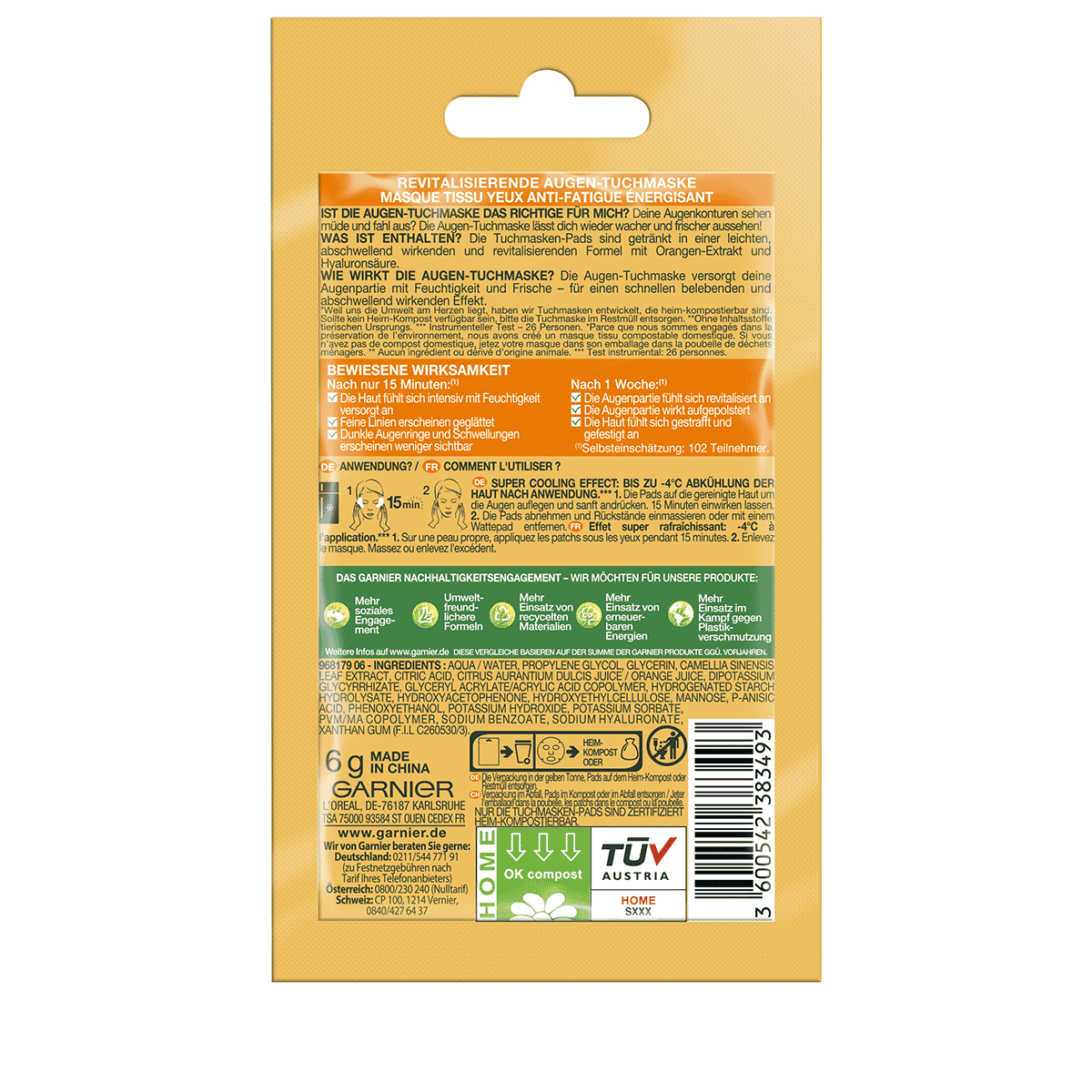 Hydra Bomb Eye sheet mask